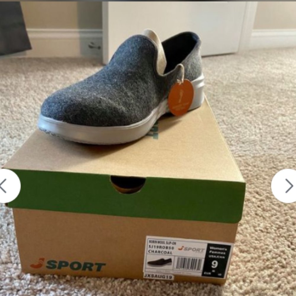 NEW in Box - JSport by Jambu Wool Robin Slip-on